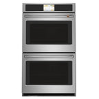 30" Built-In Convection Double Wall Oven in Stainless Steel with Brushed Stainless hardware