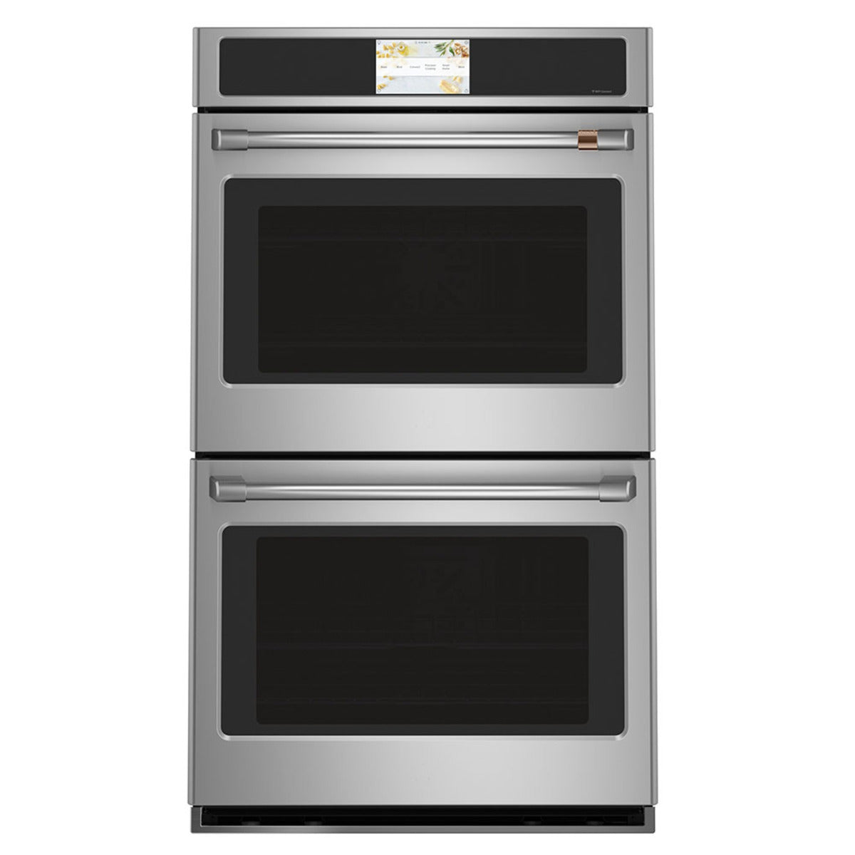 30" Built-In Convection Double Wall Oven in Stainless Steel with Brushed Stainless hardware