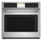 30" Built-In Convection Single Wall Oven with No-Preheat Air Fry in Stainless Steel with Brushed Stainless hardware
