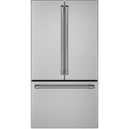 23.1 Cu. Ft. Counter-Depth French-Door Refrigerator in Stainless Steel with Brushed Stainless hardware