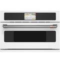 30" Smart Five in One Oven with 120V Advantium Technology in Matte White with Brushed Stainless hardware