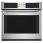 30" Built-In Convection Single Wall Oven in Stainless Steel with Brushed Stainless hardware