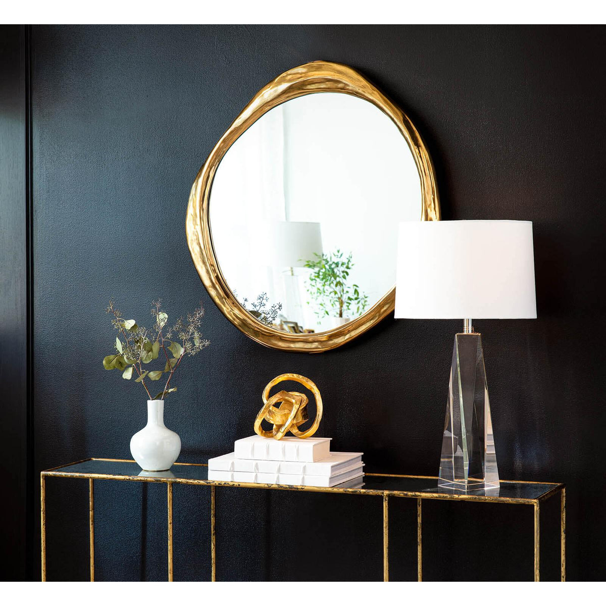 Angelica Crystal Table Lamp Small by Regina Andrew - view 3