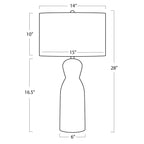 Indie Jade Table Lamp