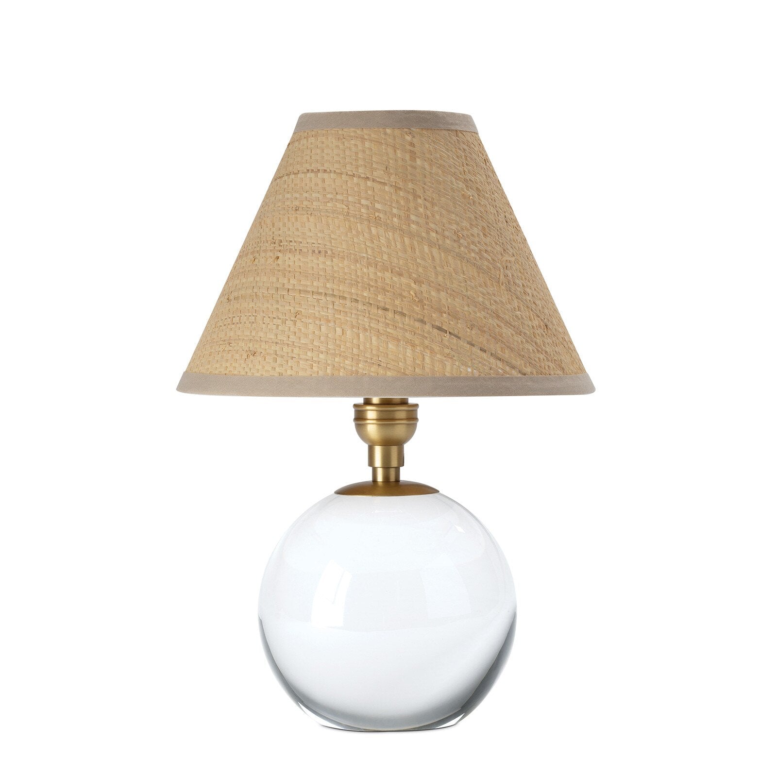 Giorgio Crystal Mini Lamp (Natural Brass)