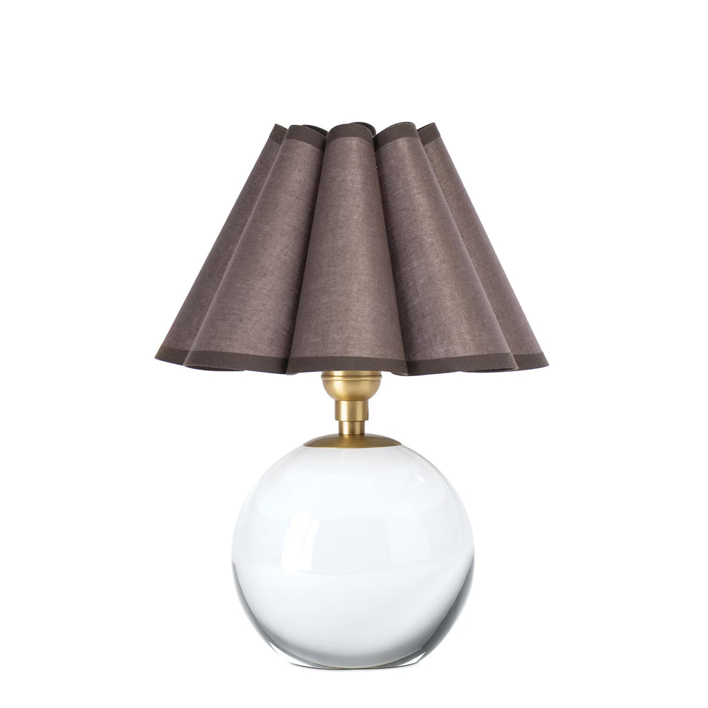 Giorgio Crystal Mini Lamp (Natural Brass)