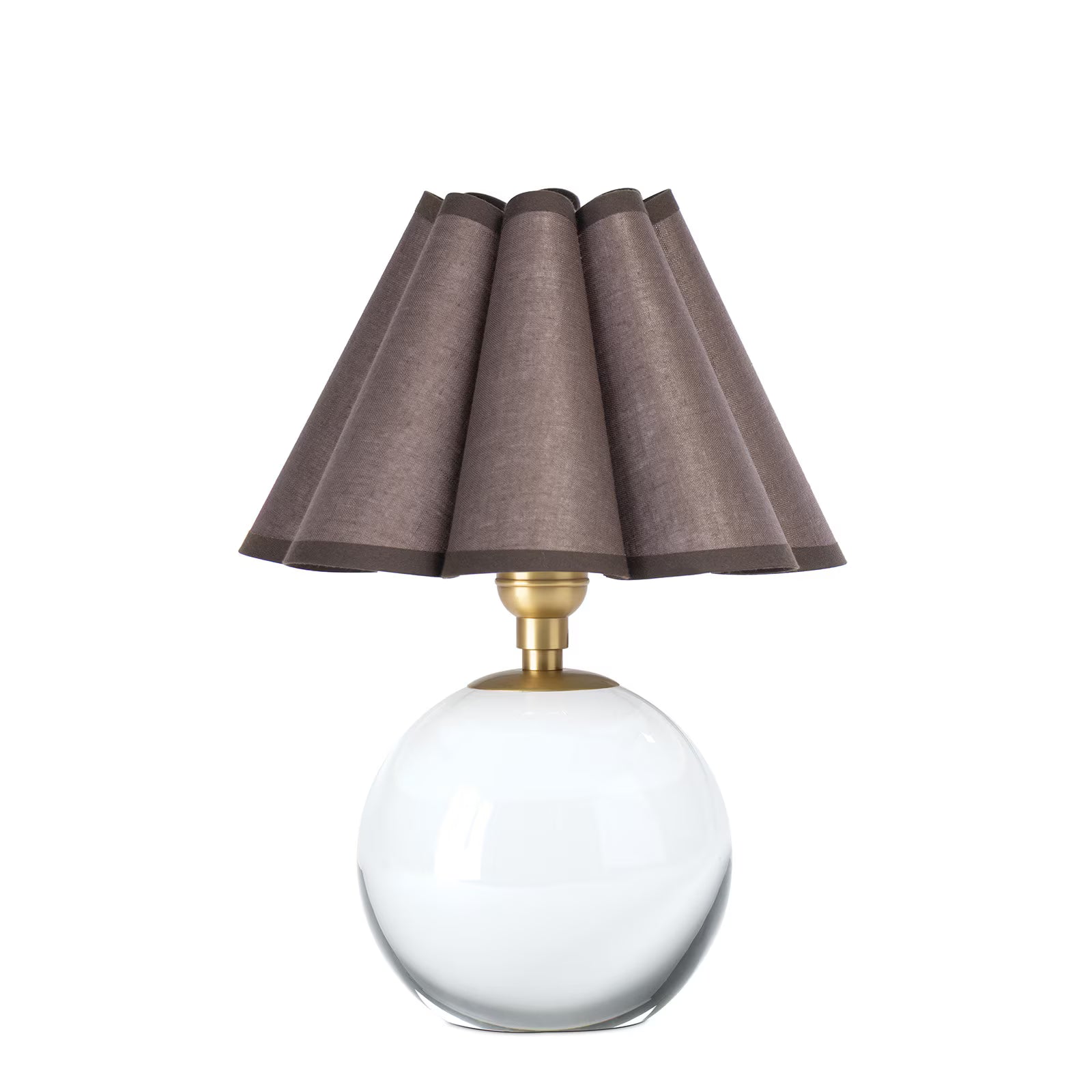 Giorgio Crystal Mini Lamp (Natural Brass)