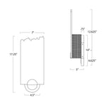 Jonah Alabaster Sconce