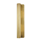 Accord Long Picture Light in Aged Brass