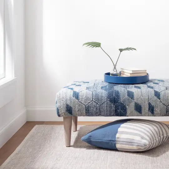 Marled Handwoven Cotton Rug