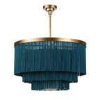 Cabaret Fringe Chandelier