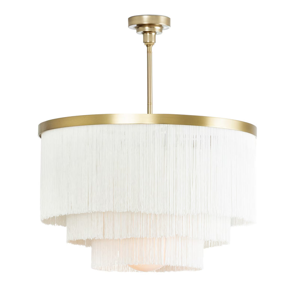 Cabaret Fringe Chandelier