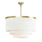 Cabaret Fringe Chandelier