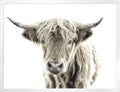 Highland Cow wall art by Celadon Art