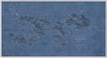 Map – Motorboat Guide of Muskoka Lakes wall art by Celadon Art