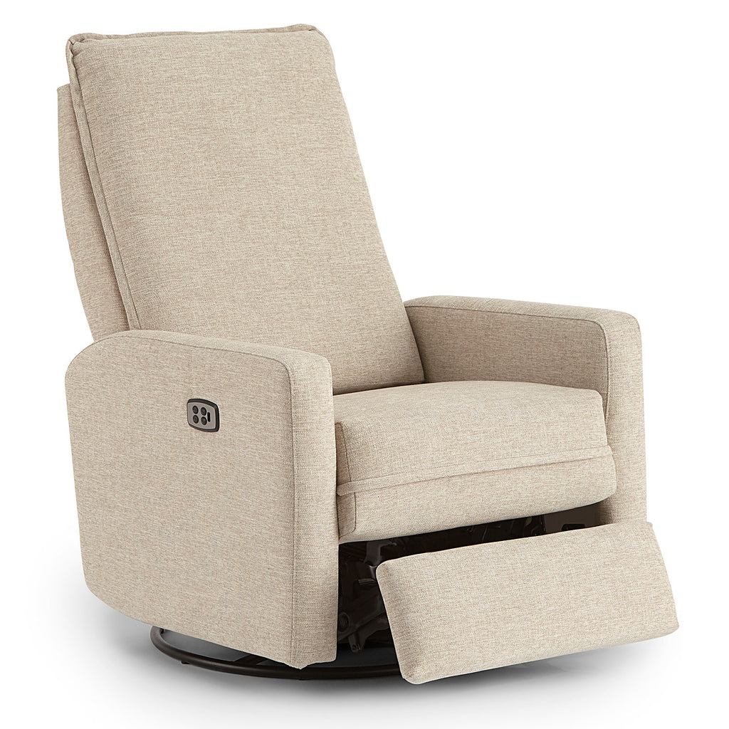 Calli Swivel Glider Recliner reclined