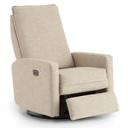 Calli Swivel Glider Recliner reclined