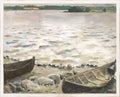 Northern Collection – Boats on the Beach, c. 1884 wall art by Celadon Art