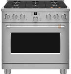 36" Smart Dual-Fuel Range with No-Preheat Air Fry