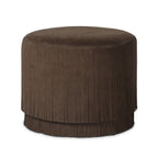 Rodeo Fringe Leather Ottoman