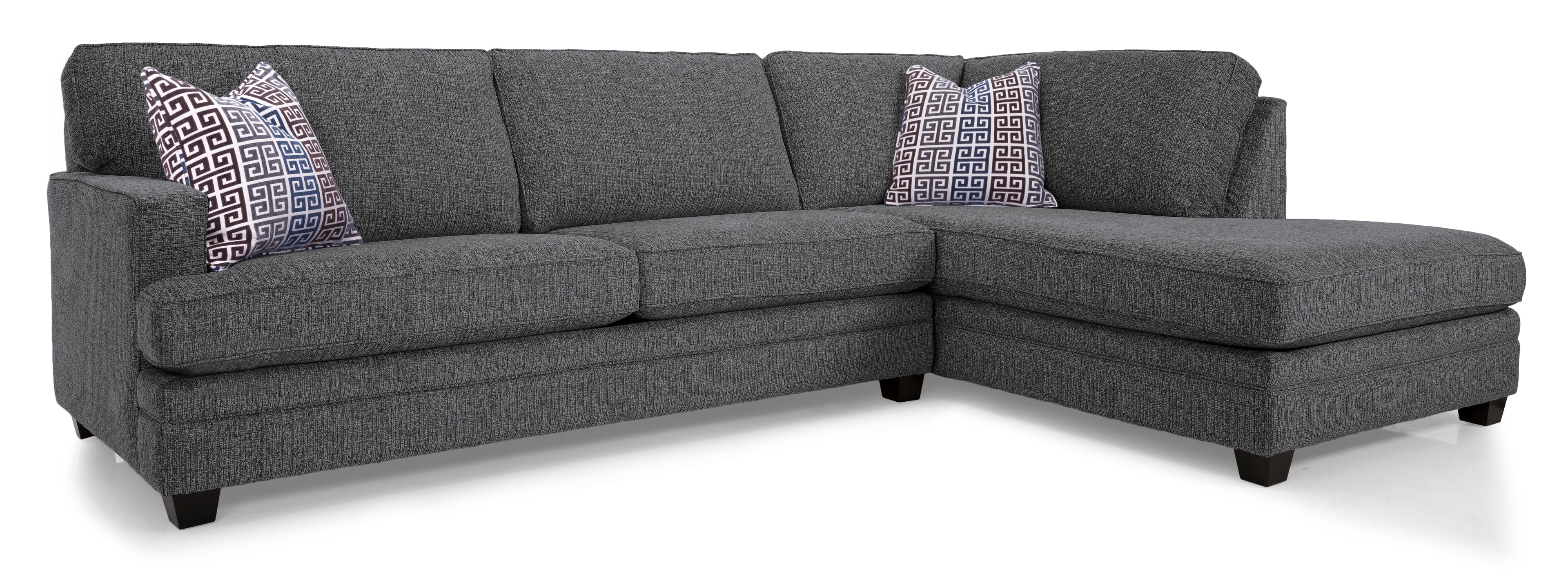 Style 2696 2-Piece Sectional with RHF Corner Chaise