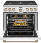 36" Smart Dual-Fuel Range with No-Preheat Air Fry
