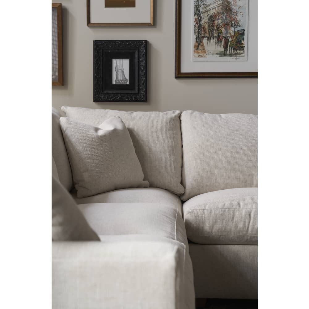 Quick Ship Lilah Sectional - Plush Crypton Chenille
