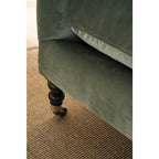 Quick Ship 71” Madeline Sofa - Antiqued Moss Velvet