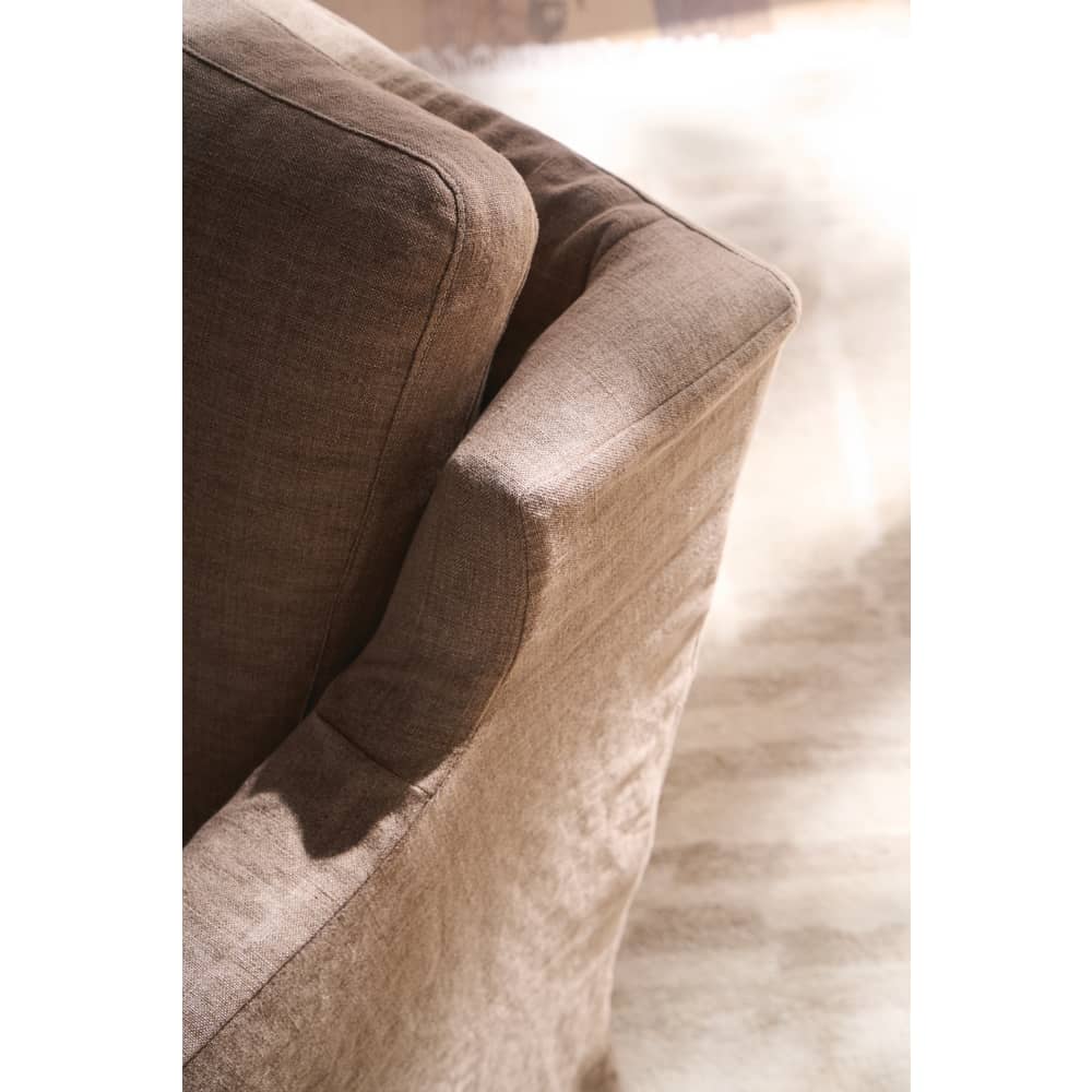 Madeline Slipcovered Chaise Chair