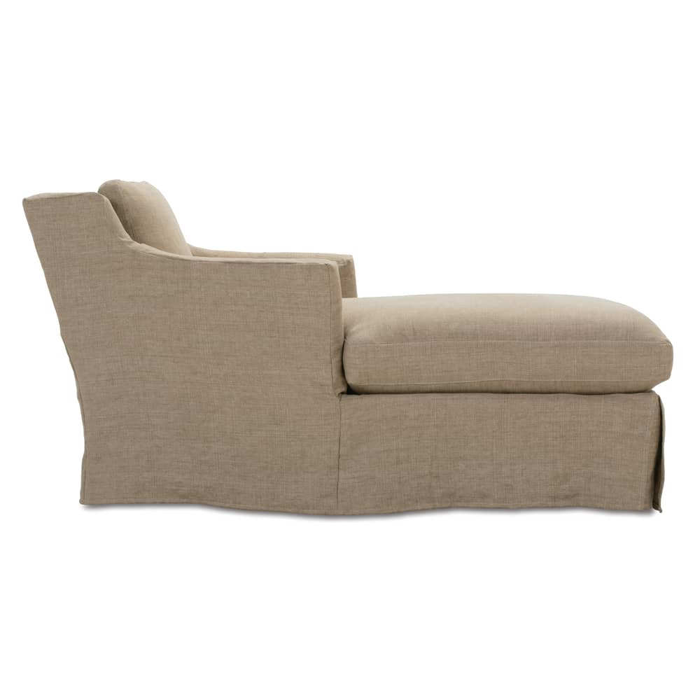 Madeline Slipcovered Chaise Chair