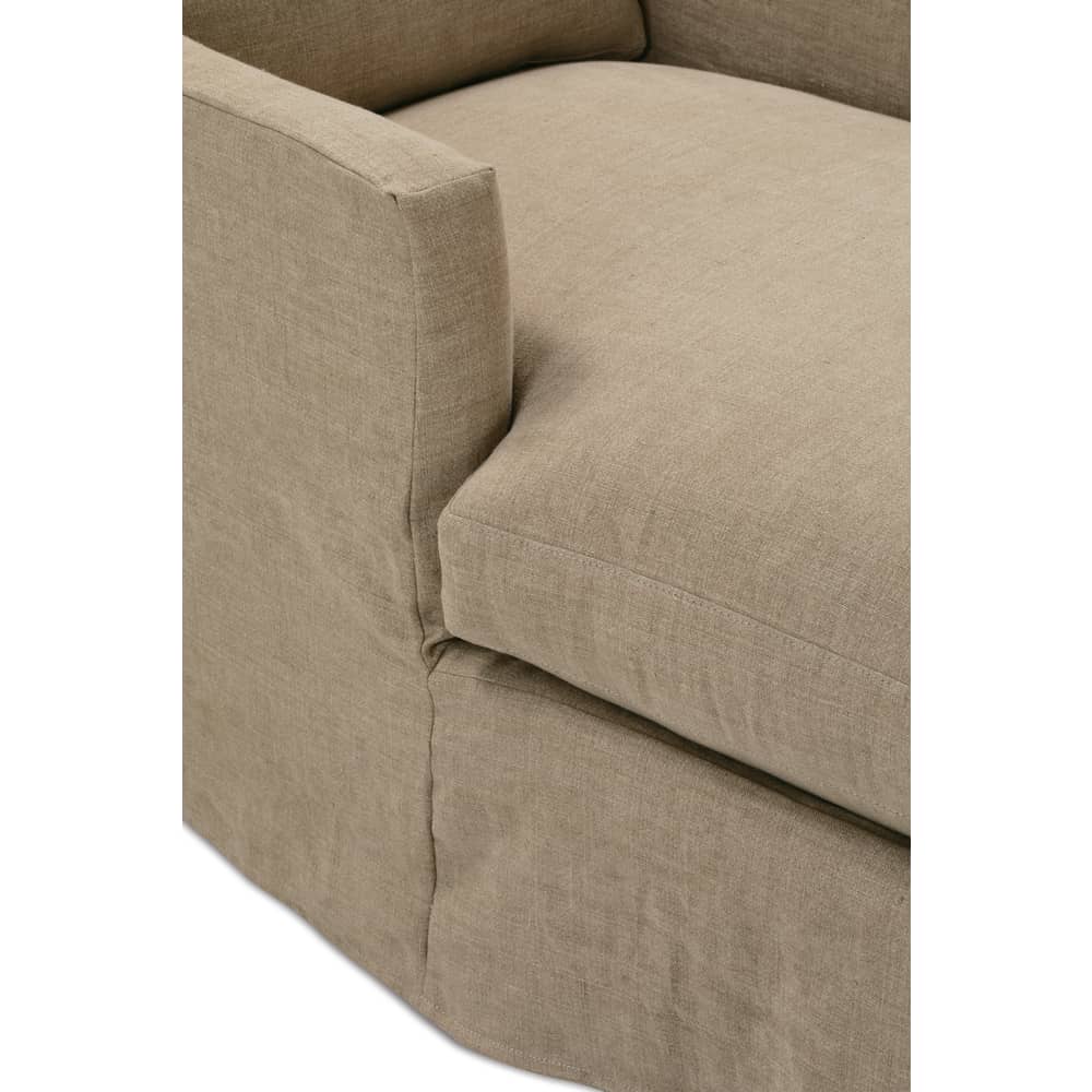Madeline Slipcovered Chaise Chair