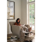 Times Square Quick Ship Manual Swivel Recliner