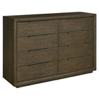 Sable Eight Drawer Dresser