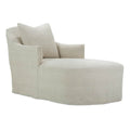 Noel Slipcovered Chaise Chair