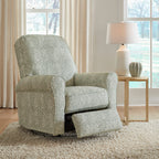 Josey Swivel Glider Recliner in a room