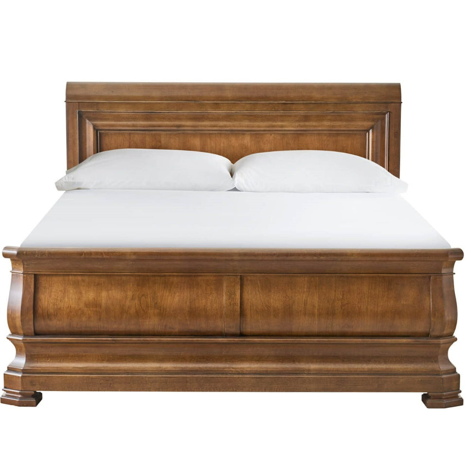 Louie P's Sleigh Bed