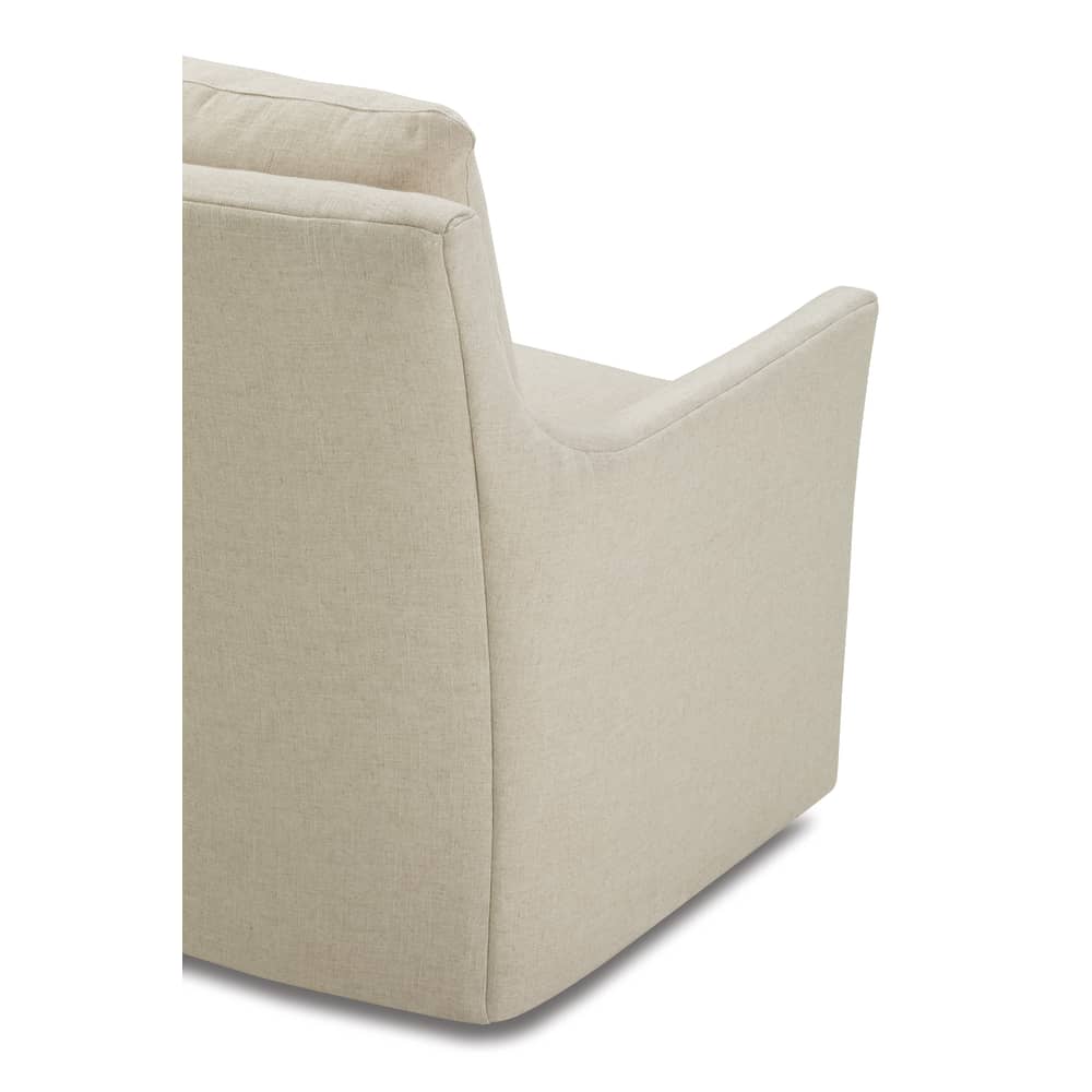 Quick Ship Isley Swivel Glider Chair by Rowe Furniture - detail 4