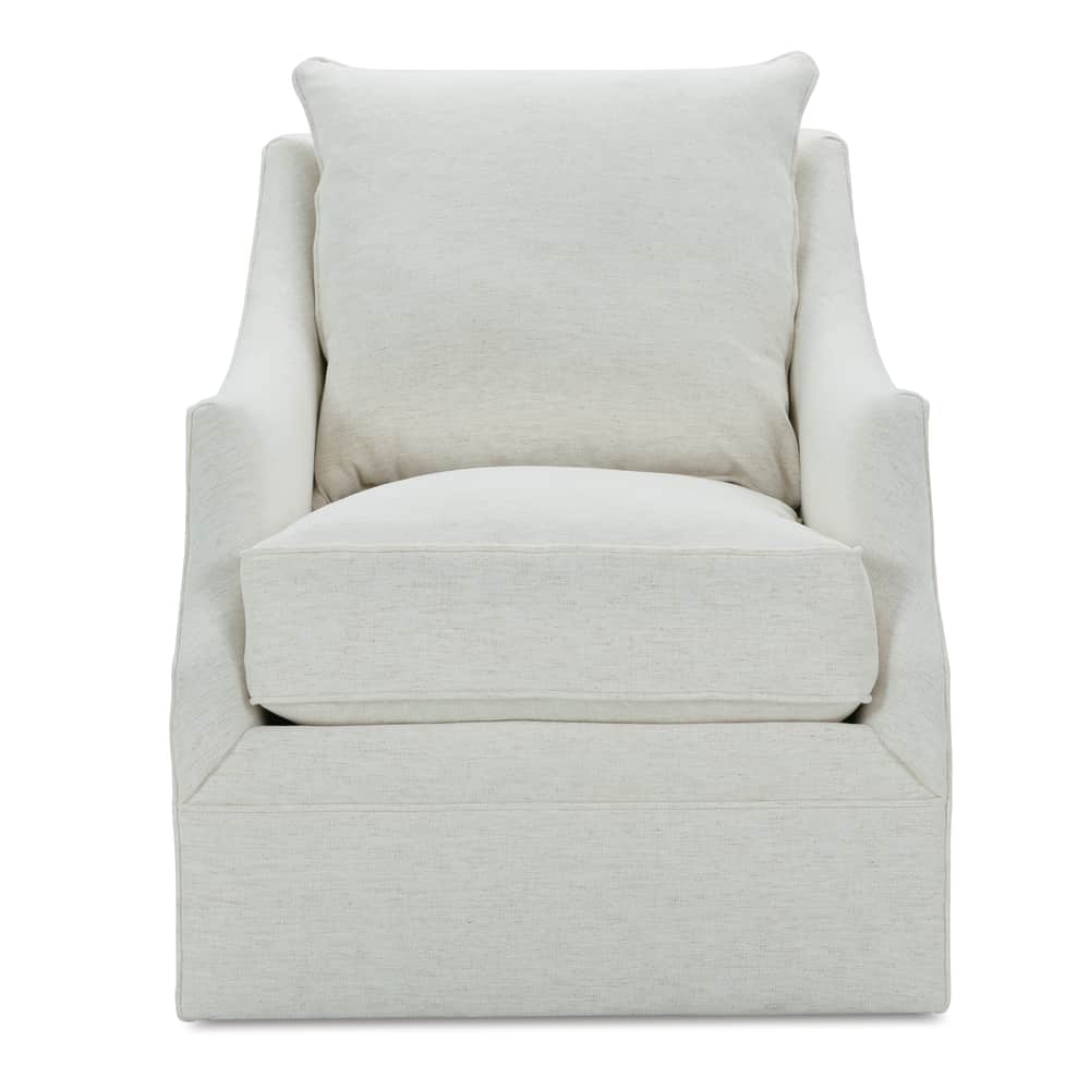 Quick Ship Kori Swivel Chair by Rowe Furniture