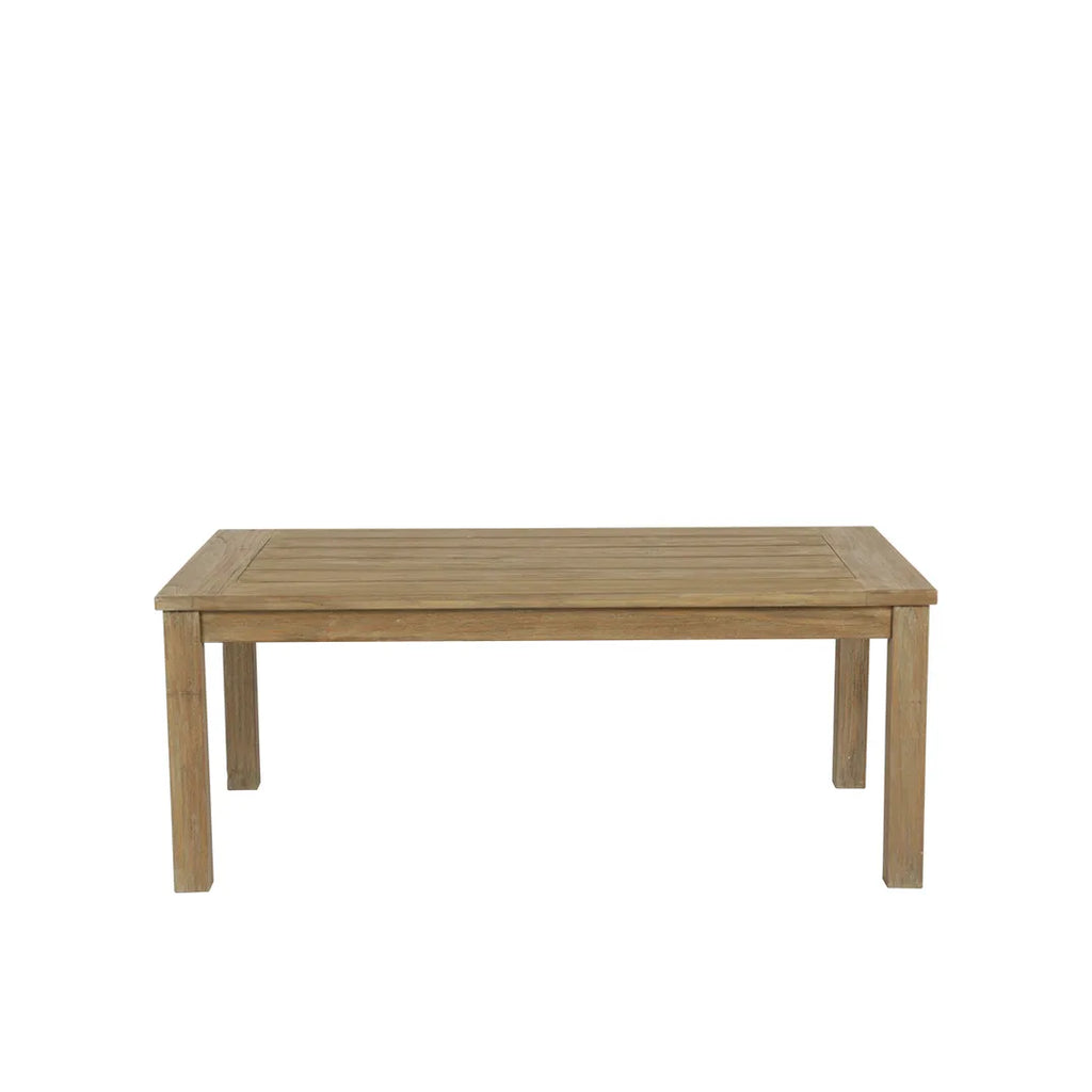 Coastal Teak Rectangular Coffee Table