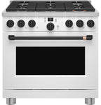 36" Smart Dual-Fuel Range with No-Preheat Air Fry