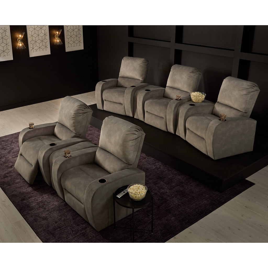 Cameo Home Theater Recliner in a room