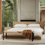 Plank Oak Bed