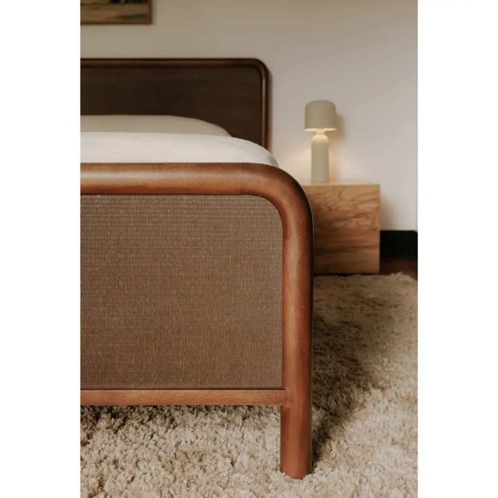 Rye Bed Warm Brown