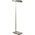 Studio Swing Arm Floor Lamp in Antique Nickel