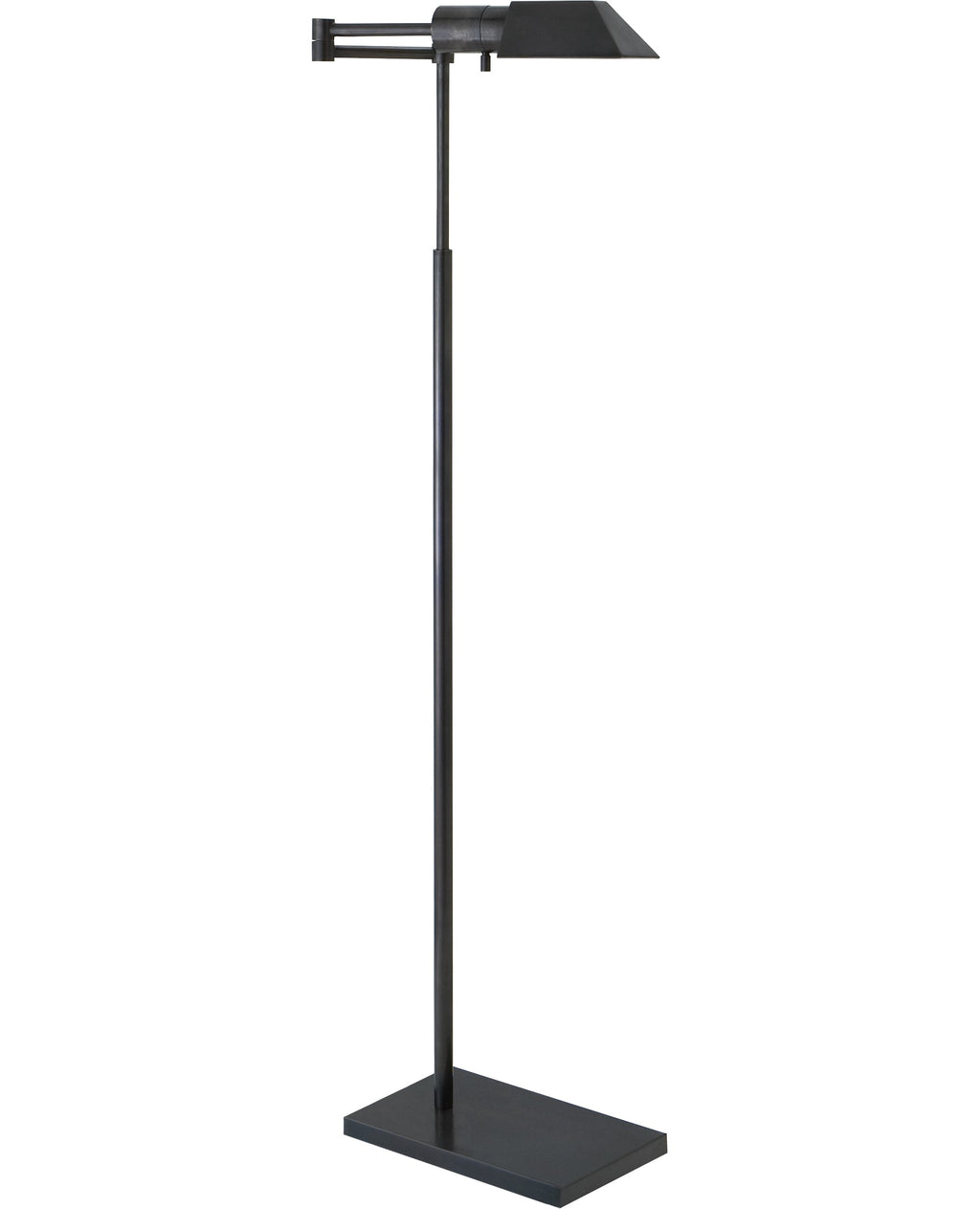 Studio Swing Arm Floor Lamp in Bronze