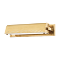 Garfield Picture Light in Aged Brass by Hudson Valley Lighting
