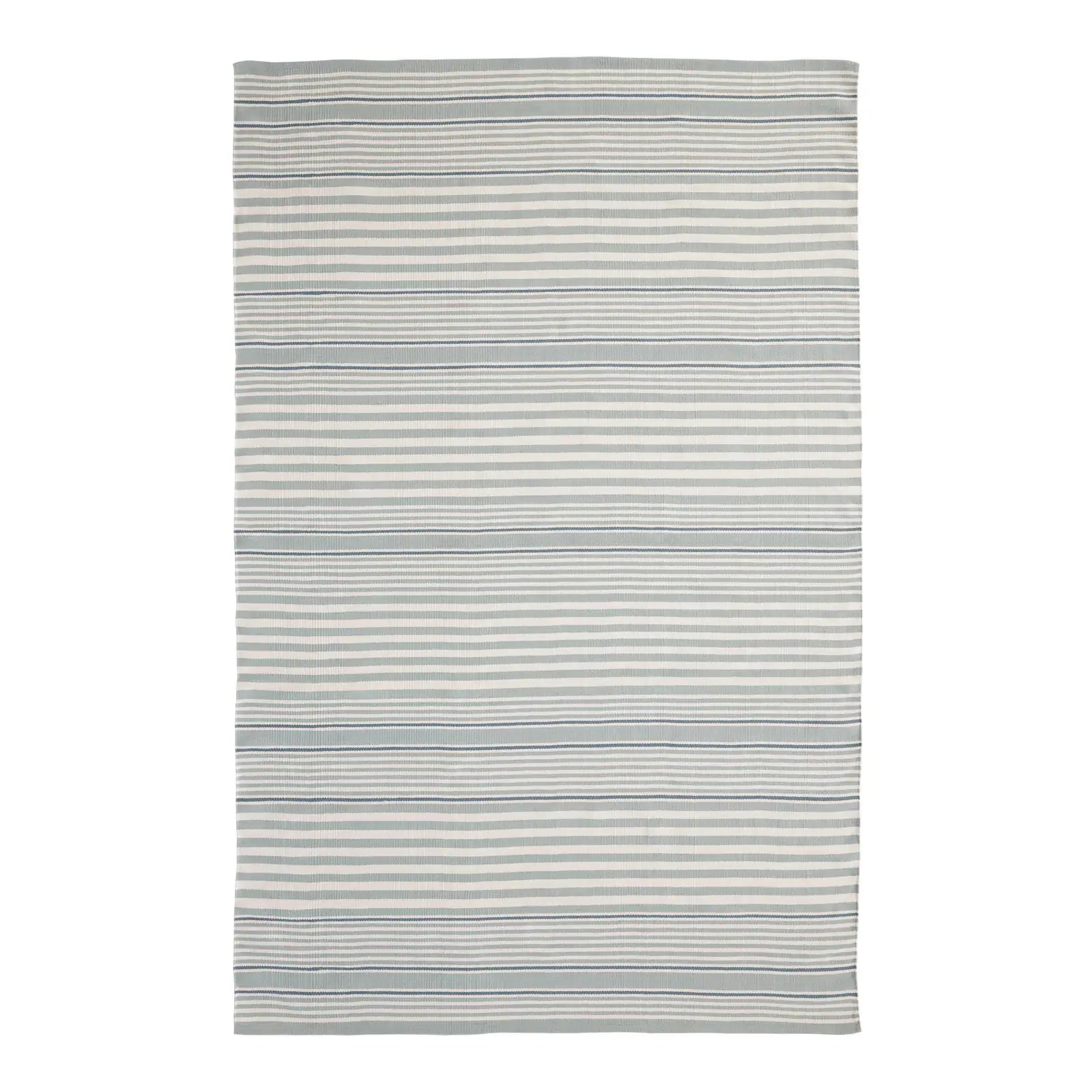 Rugby Stripe Handwoven Indoor/Outdoor Rug