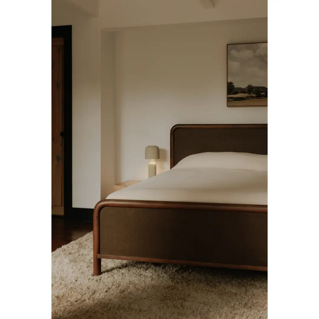Rye Bed Warm Brown