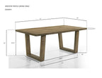 Winston 39x72 Table-Vintage Walnut