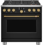36" Smart Dual-Fuel Range with No-Preheat Air Fry